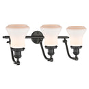 Innovations Lighting Bellmont 3 Light Bath Vanity Light Part Of The Franklin Restoration Collection 515-3W-OB-G191