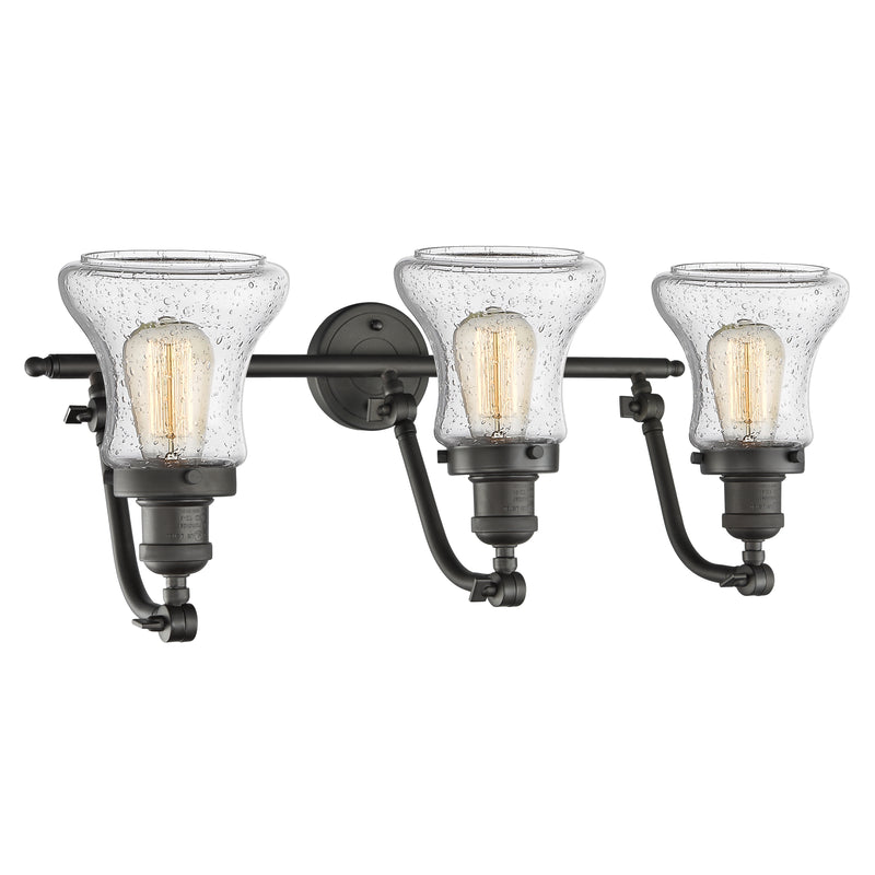 Innovations Lighting Bellmont 3 Light Bath Vanity Light Part Of The Franklin Restoration Collection 515-3W-OB-G194