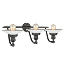 Innovations Lighting Halophane 3 Light Bath Vanity Light Part Of The Franklin Restoration Collection 515-3W-OB-G1-LED