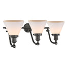 Innovations Lighting Large Cone 3 Light Bath Vanity Light Part Of The Franklin Restoration Collection 515-3W-OB-G41