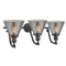 Innovations Lighting Large Cone 3 Light Bath Vanity Light Part Of The Franklin Restoration Collection 515-3W-OB-G43