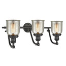 Innovations Lighting Small Bell 3 Light Bath Vanity Light Part Of The Franklin Restoration Collection 515-3W-OB-G58