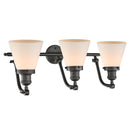 Innovations Lighting Small Cone 3 Light Bath Vanity Light Part Of The Franklin Restoration Collection 515-3W-OB-G61