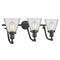 Innovations Lighting Small Cone 3 Light Bath Vanity Light Part Of The Franklin Restoration Collection 515-3W-OB-G62