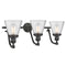 Innovations Lighting Small Cone 3 Light Bath Vanity Light Part Of The Franklin Restoration Collection 515-3W-OB-G64