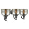 Innovations Lighting Large Bell 3 Light Bath Vanity Light Part Of The Franklin Restoration Collection 515-3W-OB-G78-LED