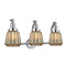 Chatham Bath Vanity Light shown in the Polished Chrome finish with a Mercury shade