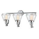 Innovations Lighting Fulton 3 Light Bath Vanity Light Part Of The Franklin Restoration Collection 515-3W-PC-G172-LED