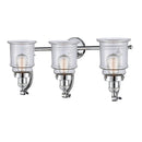 Innovations Lighting Canton 3 Light Bath Vanity Light Part Of The Franklin Restoration Collection 515-3W-PC-G182-LED