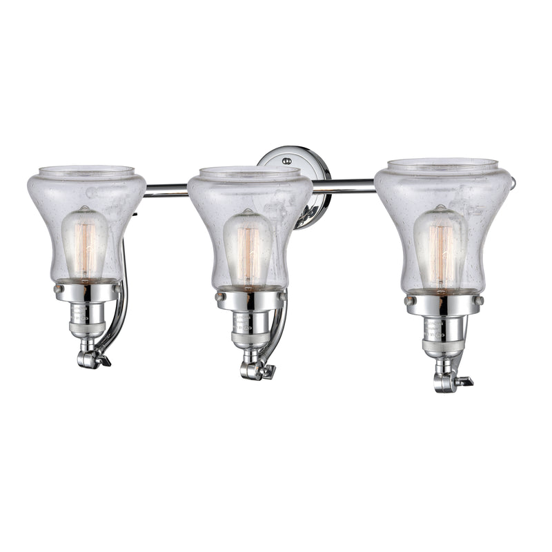 Innovations Lighting Bellmont 3 Light Bath Vanity Light Part Of The Franklin Restoration Collection 515-3W-PC-G194-LED