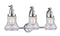 Innovations Lighting Bellmont 3-100 watt 28 inch Polished Chrome   Seedy glass   180 Degree Adjustable Swivels 5153WPCG194