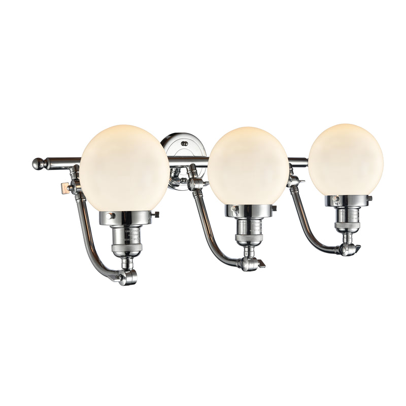Innovations Lighting Beacon 3 Light 25.5" Bath Vanity Light 515-3W-PC-G201-6-LED
