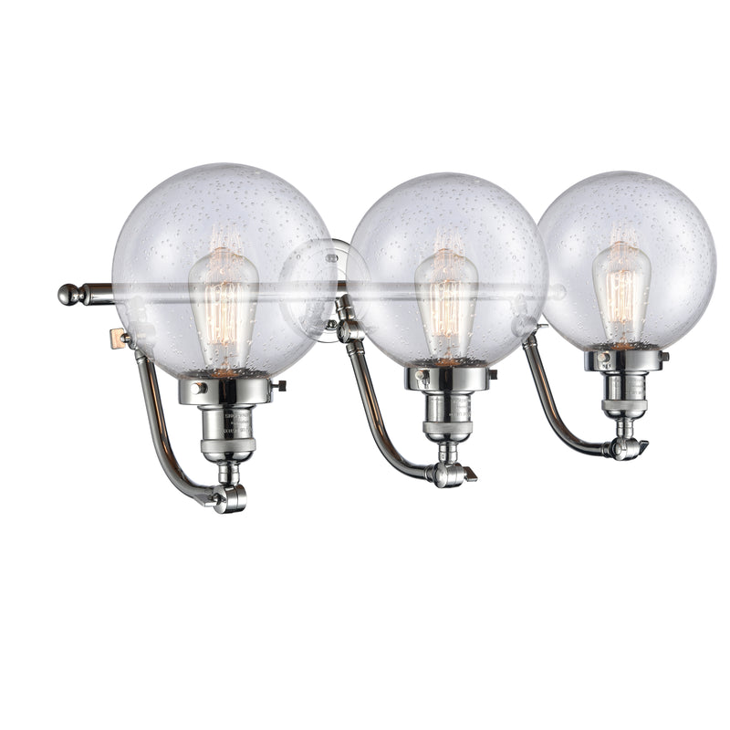 Innovations Lighting Beacon 3 Light 28" Bath Vanity Light 515-3W-PC-G204-8-LED