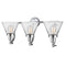 Innovations Lighting Large Cone 3 Light Bath Vanity Light Part Of The Franklin Restoration Collection 515-3W-PC-G42-LED
