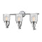 Innovations Lighting Small Bell 3 Light Bath Vanity Light Part Of The Franklin Restoration Collection 515-3W-PC-G54-LED