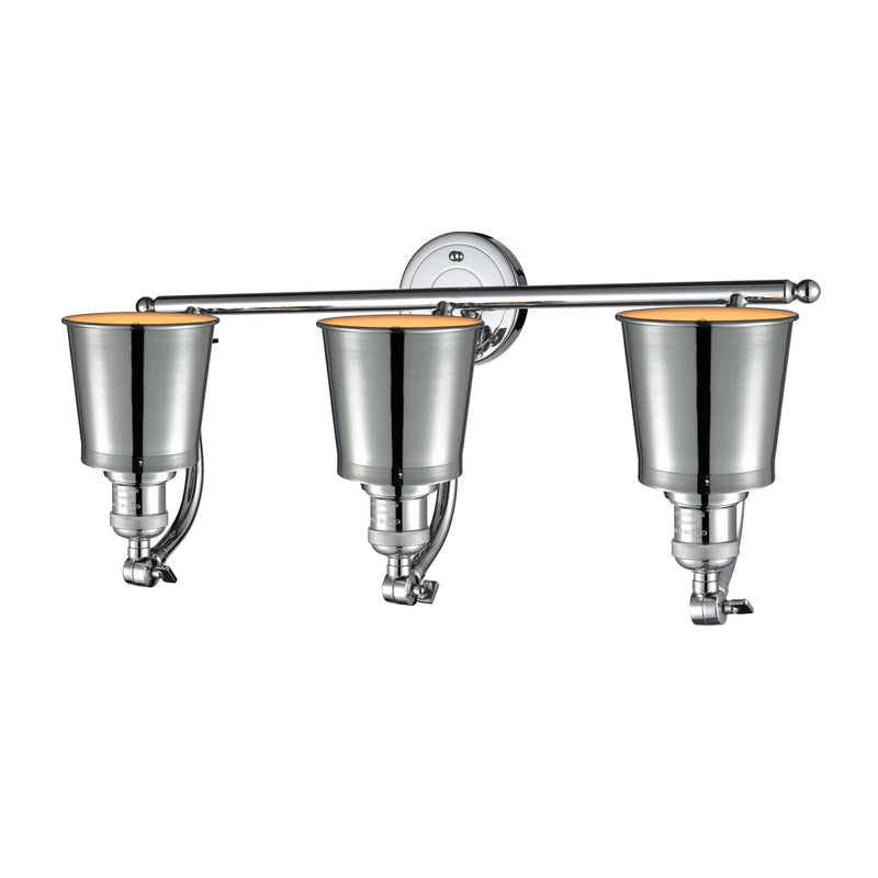 Innovations Lighting Addison 3 Light Bath Vanity Light Part Of The Franklin Restoration Collection 515-3W-PC-M9-PC-LED