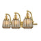 Chatham Bath Vanity Light shown in the Satin Gold finish with a Mercury shade
