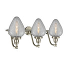 Innovations Lighting Geneseo 3 Light Bath Vanity Light Part Of The Franklin Restoration Collection 515-3W-SN-G165-LED