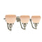 Innovations Lighting Fulton 3 Light Bath Vanity Light Part Of The Franklin Restoration Collection 515-3W-SN-G171