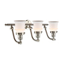 Innovations Lighting Small Canton 3 Light Bath Vanity Light Part Of The Franklin Restoration Collection 515-3W-SN-G181S