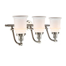 Innovations Lighting Canton 3 Light Bath Vanity Light Part Of The Franklin Restoration Collection 515-3W-SN-G181-LED