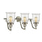Innovations Lighting Canton 3 Light Bath Vanity Light Part Of The Franklin Restoration Collection 515-3W-SN-G182