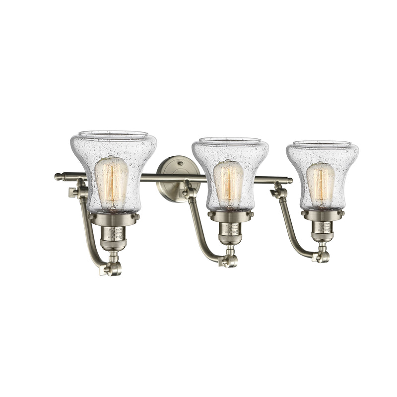 Innovations Lighting Bellmont 3 Light Bath Vanity Light Part Of The Franklin Restoration Collection 515-3W-SN-G194-LED