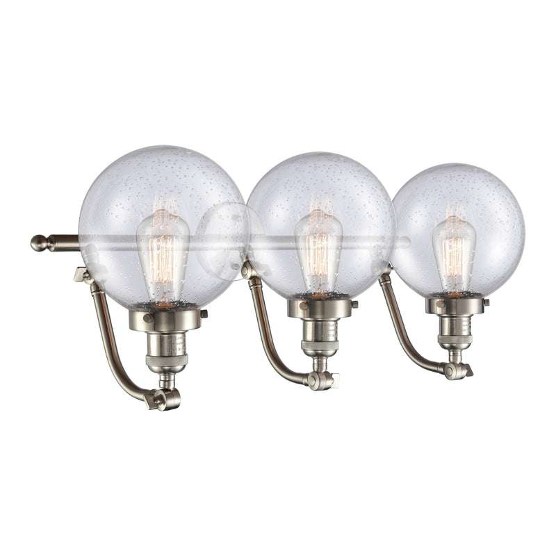 Innovations Lighting Beacon 3 Light 28" Bath Vanity Light 515-3W-SN-G204-8-LED