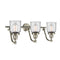 Innovations Lighting Small Bell 3 Light Bath Vanity Light Part Of The Franklin Restoration Collection 515-3W-SN-G52