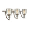 Innovations Lighting Small Bell 3 Light Bath Vanity Light Part Of The Franklin Restoration Collection 515-3W-SN-G58