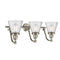 Innovations Lighting Small Cone 3 Light Bath Vanity Light Part Of The Franklin Restoration Collection 515-3W-SN-G64