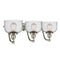 Innovations Lighting Large Bell 3 Light Bath Vanity Light Part Of The Franklin Restoration Collection 515-3W-SN-G74