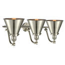 Innovations Lighting Appalachian 3 Light Bath Vanity Light Part Of The Franklin Restoration Collection 515-3W-SN-M13-SN