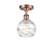 Innovations Lighting Deco Swirl 1 Light 6" Semi-Flush Mount 516-1C-AC-G1213-6