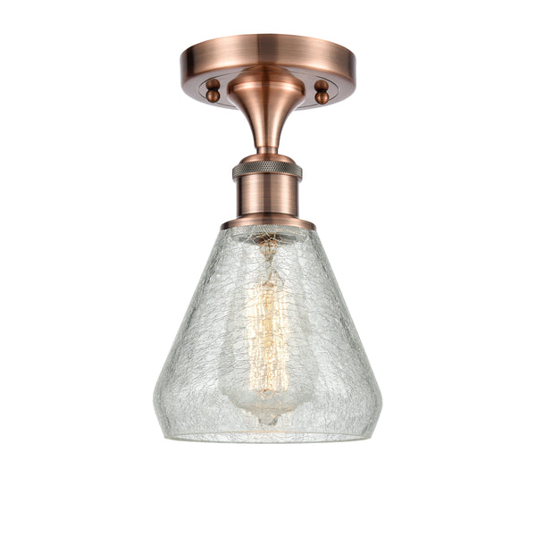Innovations Lighting Conesus 1 Light Semi-Flush Mount Part Of The Ballston Collection 516-1C-AC-G275