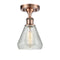 Innovations Lighting Conesus 1 Light Semi-Flush Mount Part Of The Ballston Collection 516-1C-AC-G275