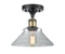 Innovations Lighting Orwell 1 Light Semi-Flush Mount Part Of The Ballston Collection 516-1C-BAB-G132-LED