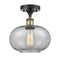Innovations Lighting Gorham 1 Light Semi-Flush Mount Part Of The Ballston Collection 516-1C-BAB-G247
