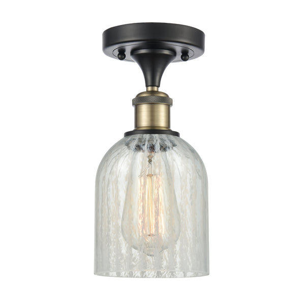 Innovations Lighting Caledonia 1 Light Semi-Flush Mount Part Of The Ballston Collection 516-1C-BAB-G2511