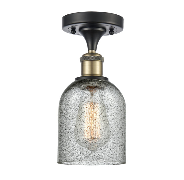 Innovations Lighting Caledonia 1 Light Semi-Flush Mount Part Of The Ballston Collection 516-1C-BAB-G257-LED