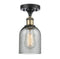 Innovations Lighting Caledonia 1 Light Semi-Flush Mount Part Of The Ballston Collection 516-1C-BAB-G257-LED