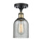 Innovations Lighting Caledonia 1 Light Semi-Flush Mount Part Of The Ballston Collection 516-1C-BAB-G257
