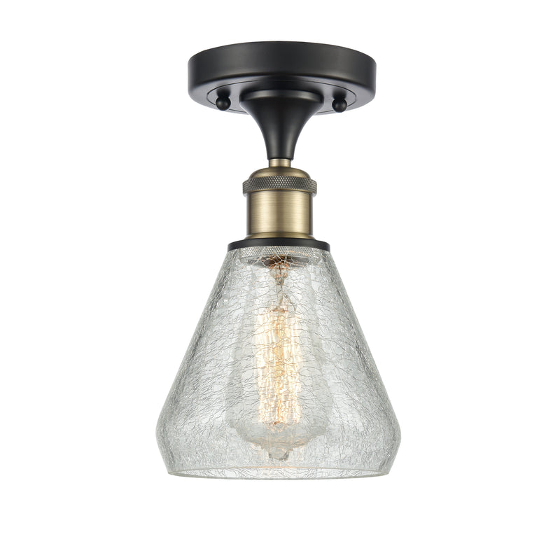 Innovations Lighting Conesus 1 Light Semi-Flush Mount Part Of The Ballston Collection 516-1C-BAB-G275