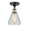 Innovations Lighting Conesus 1 Light Semi-Flush Mount Part Of The Ballston Collection 516-1C-BAB-G275-LED