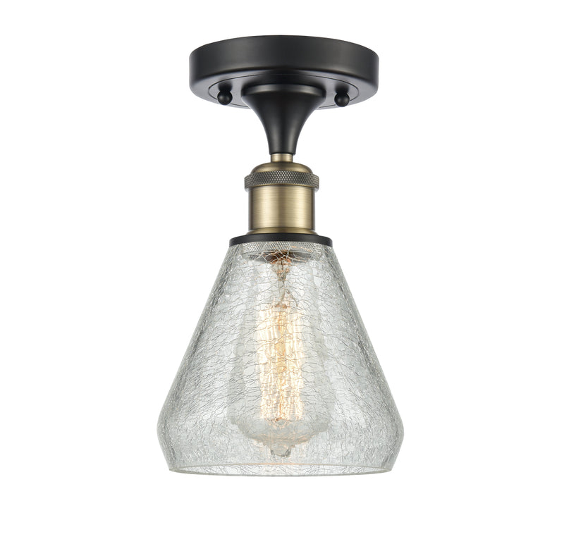 Innovations Lighting Conesus 1 Light Semi-Flush Mount Part Of The Ballston Collection 516-1C-BAB-G275-LED