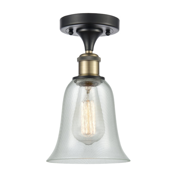 Innovations Lighting Hanover 1 Light Semi-Flush Mount Part Of The Ballston Collection 516-1C-BAB-G2812