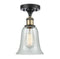 Innovations Lighting Hanover 1 Light Semi-Flush Mount Part Of The Ballston Collection 516-1C-BAB-G2812-LED