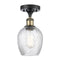 Innovations Lighting Salina 1 Light Semi-Flush Mount Part Of The Ballston Collection 516-1C-BAB-G292