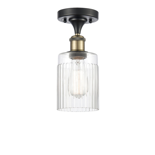 Innovations Lighting Hadley 1 Light Semi-Flush Mount Part Of The Ballston Collection 516-1C-BAB-G342