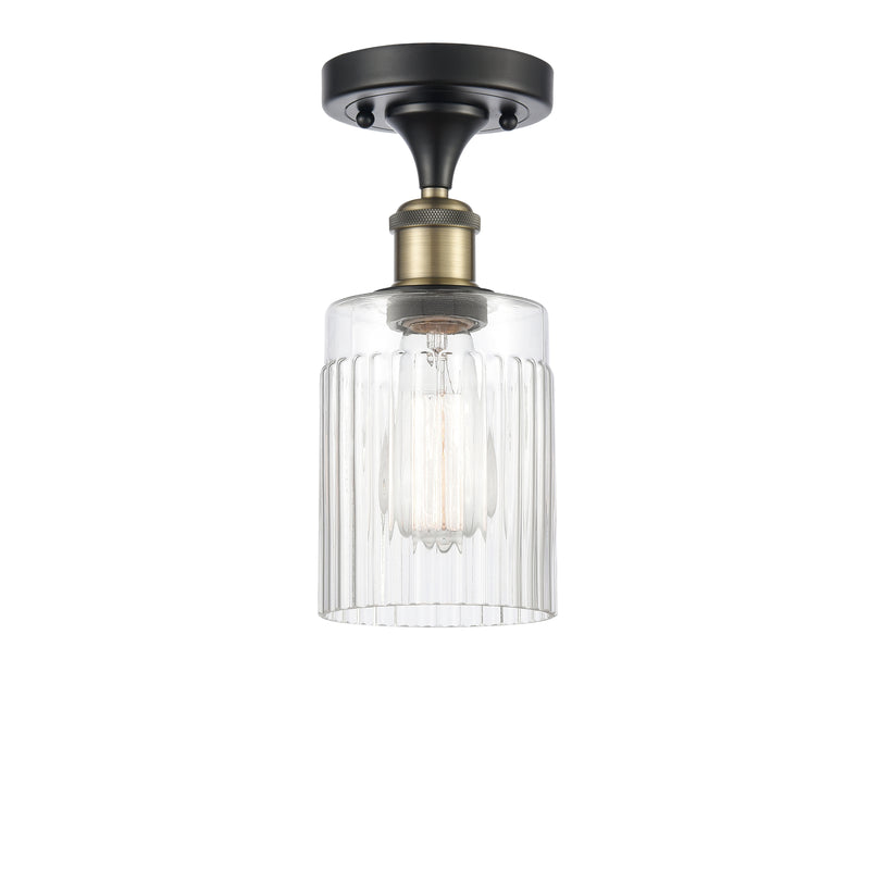 Innovations Lighting Hadley 1 Light Semi-Flush Mount Part Of The Ballston Collection 516-1C-BAB-G342